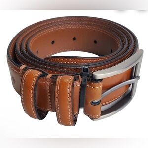 NWT Joseph Abboud Tan Leather Belt